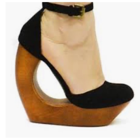 Jeffrey Campbell Shoes - Jeffrey Campbell Rockette Wood Wedges